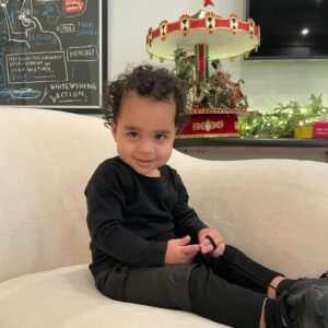 Khloe Kardashian shared new photos of her son, Tatum, on social media