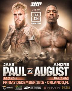 Jake Paul is fighting Andre August