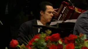 Nick Cave Covers "Rainy Night in Soho" at Shane MacGowan's Funeral