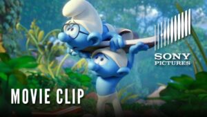 SMURFS: THE LOST VILLAGE Movie Clip -  Smurf Boarding