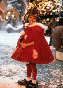 She was just 7 when she was cast alongside Jim Carrey in the festive classic