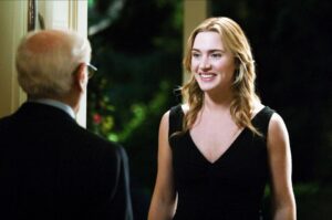 Kate Winslet stars as Iris Simpkins in The Holiday