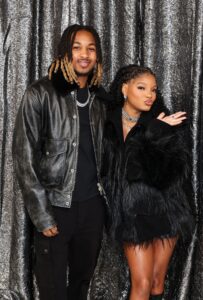 DDG and Halle Bailey attend the World Premiere of “Renaissance: A Film By Beyoncé”