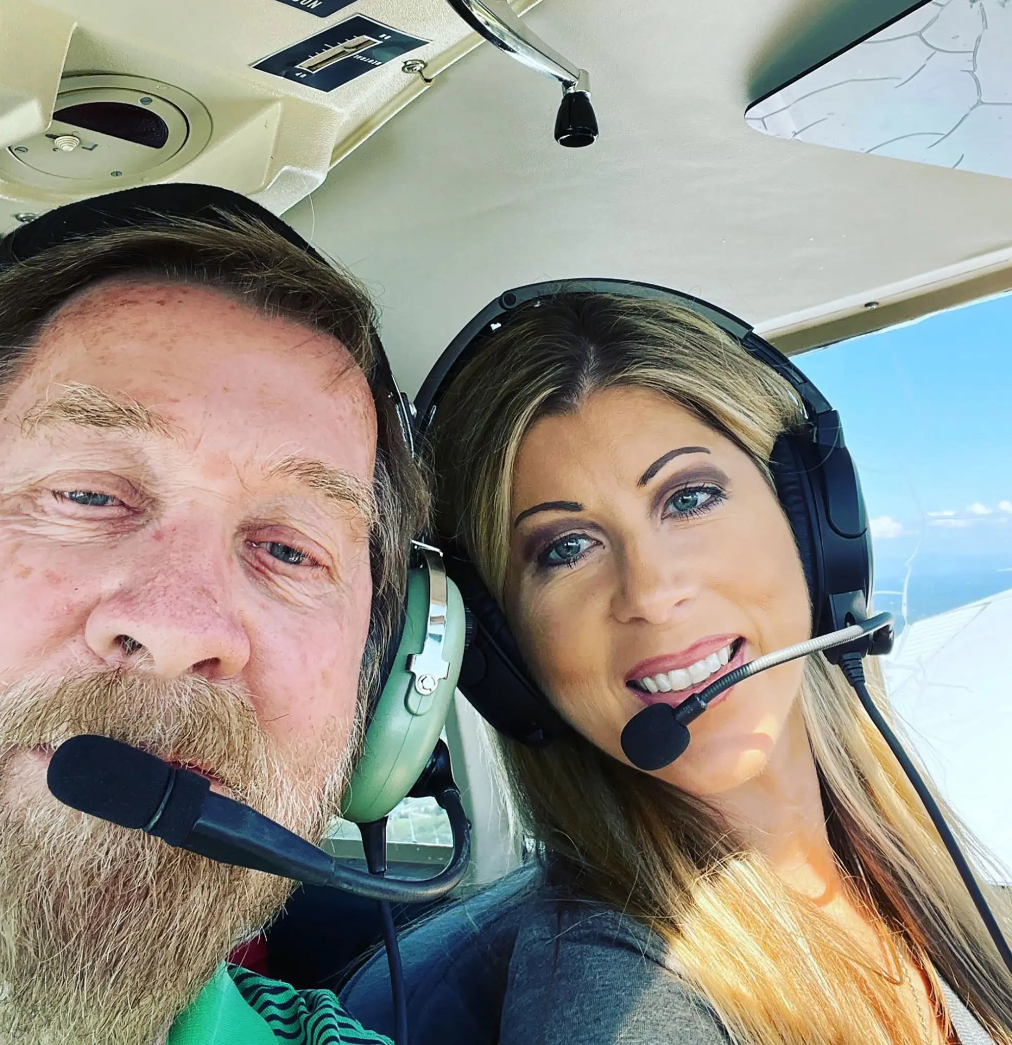 The father-daughter duo regularly filmed their flights together for her popular YouTube channel