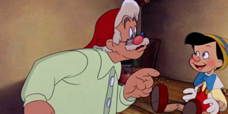 Geppetto in Pinocchio