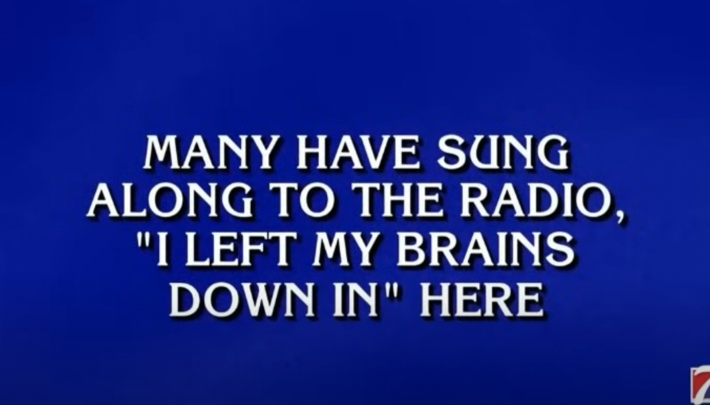 This clue for 'Africa' by Toto was met with silence and subsequent shade from contestant Christopher
