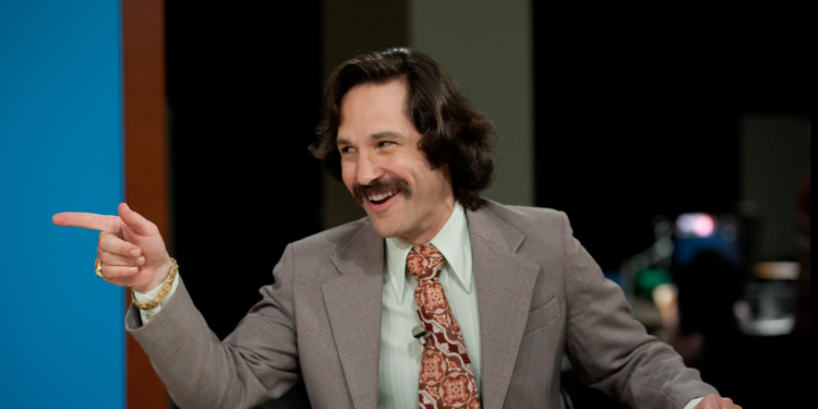 Paul Rudd in Anchorman 2: The Legend Continues (2013)