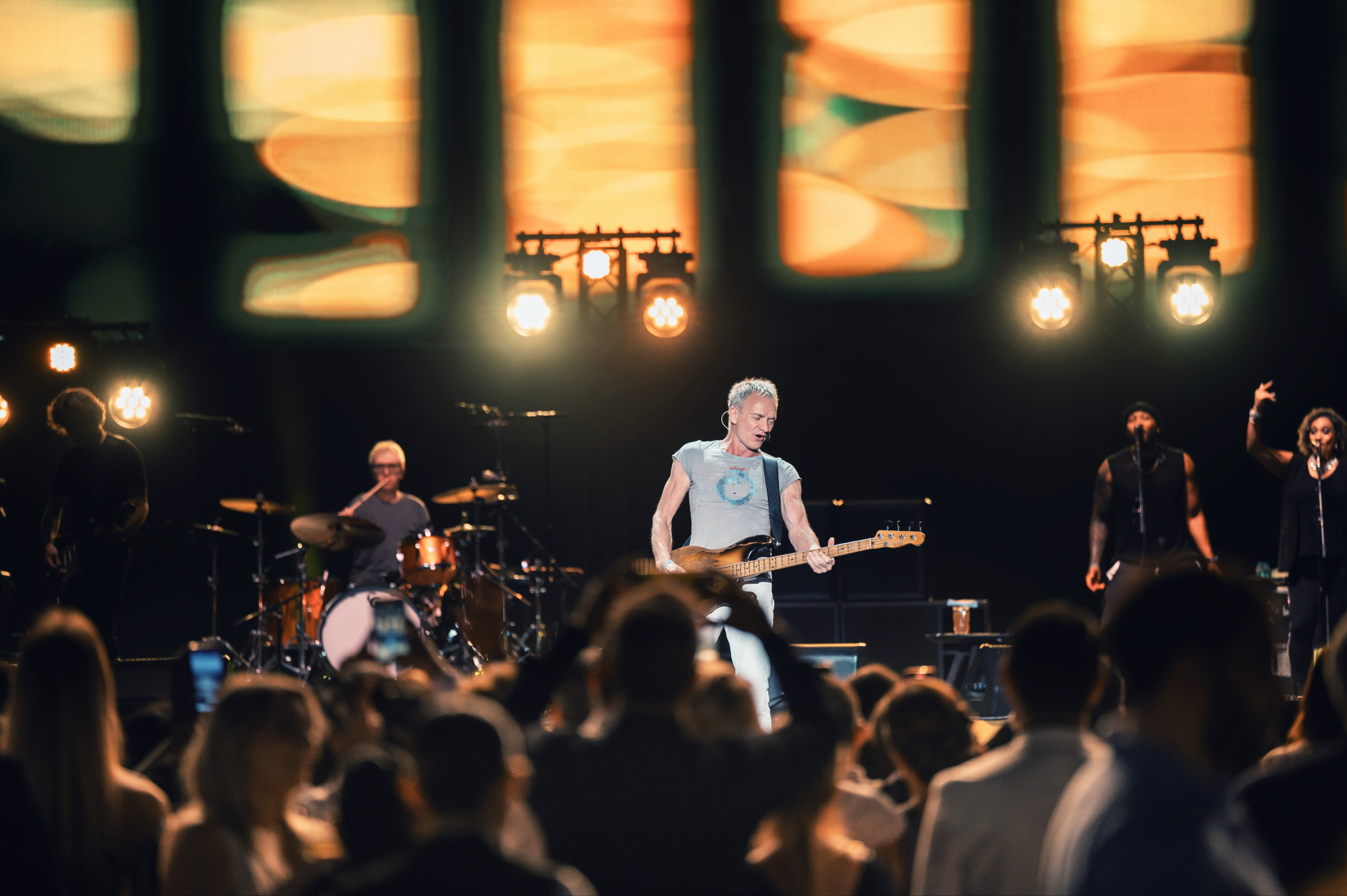 Sting performed for an hour at Atlantis The Palm hotel
