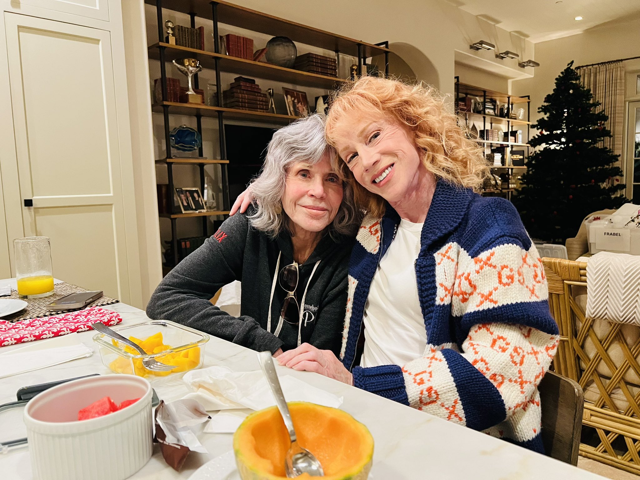 The comedian sought comfort from Jane Fonda