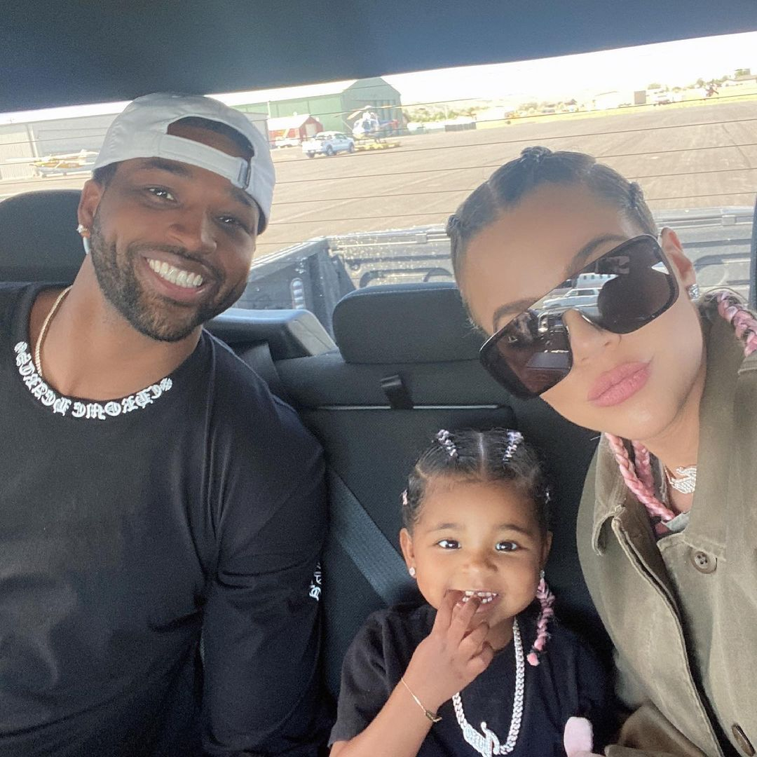 Khloe shares her two children with on-off boyfriend Tristan Thompson