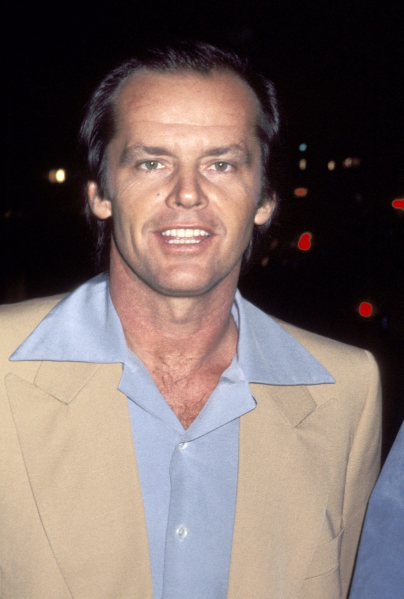 Jack Nicholson in 1977