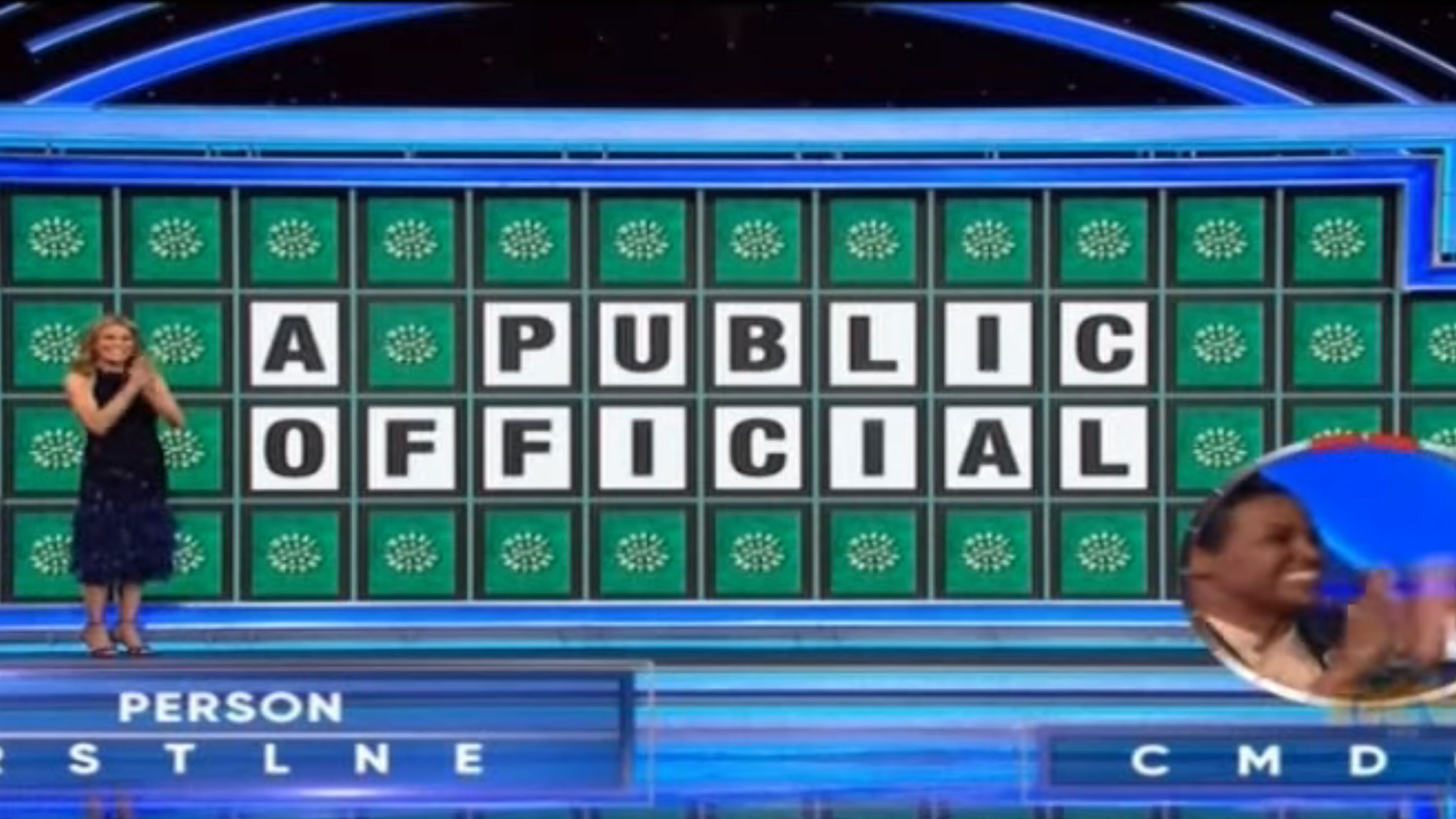 But she instantly guessed the correct answer as the audience roared