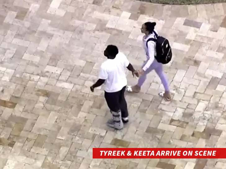Tyreek & Keeta Arrive On Scene