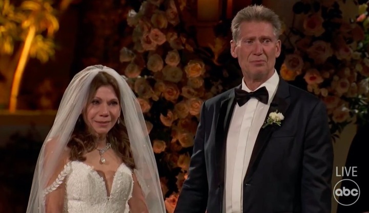 Gerry and Theresa got married during a live ABC special broadcast on January 4
