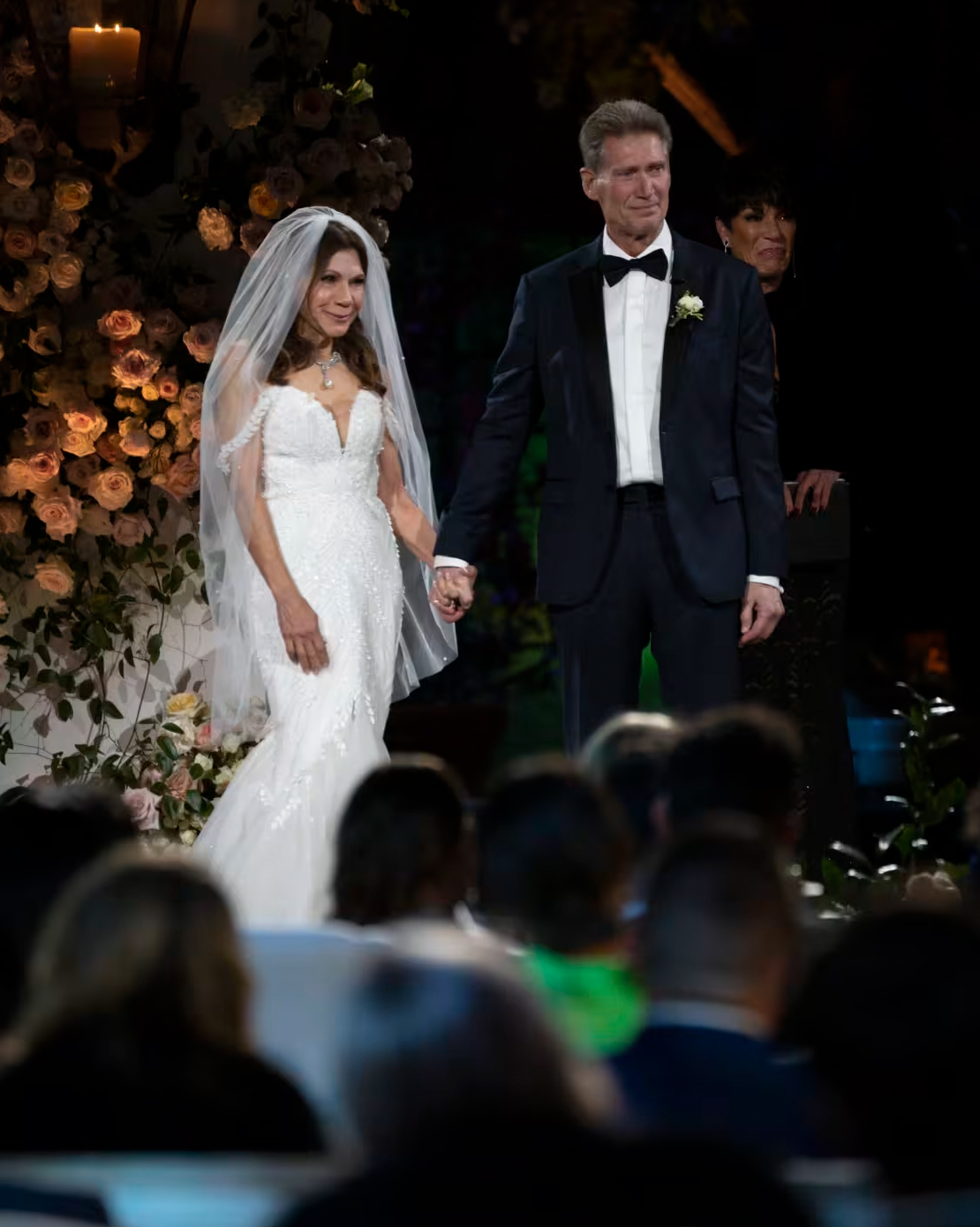 Theresa and Gerry Turner walked down the aisle during the Golden Bachelor Wedding Special