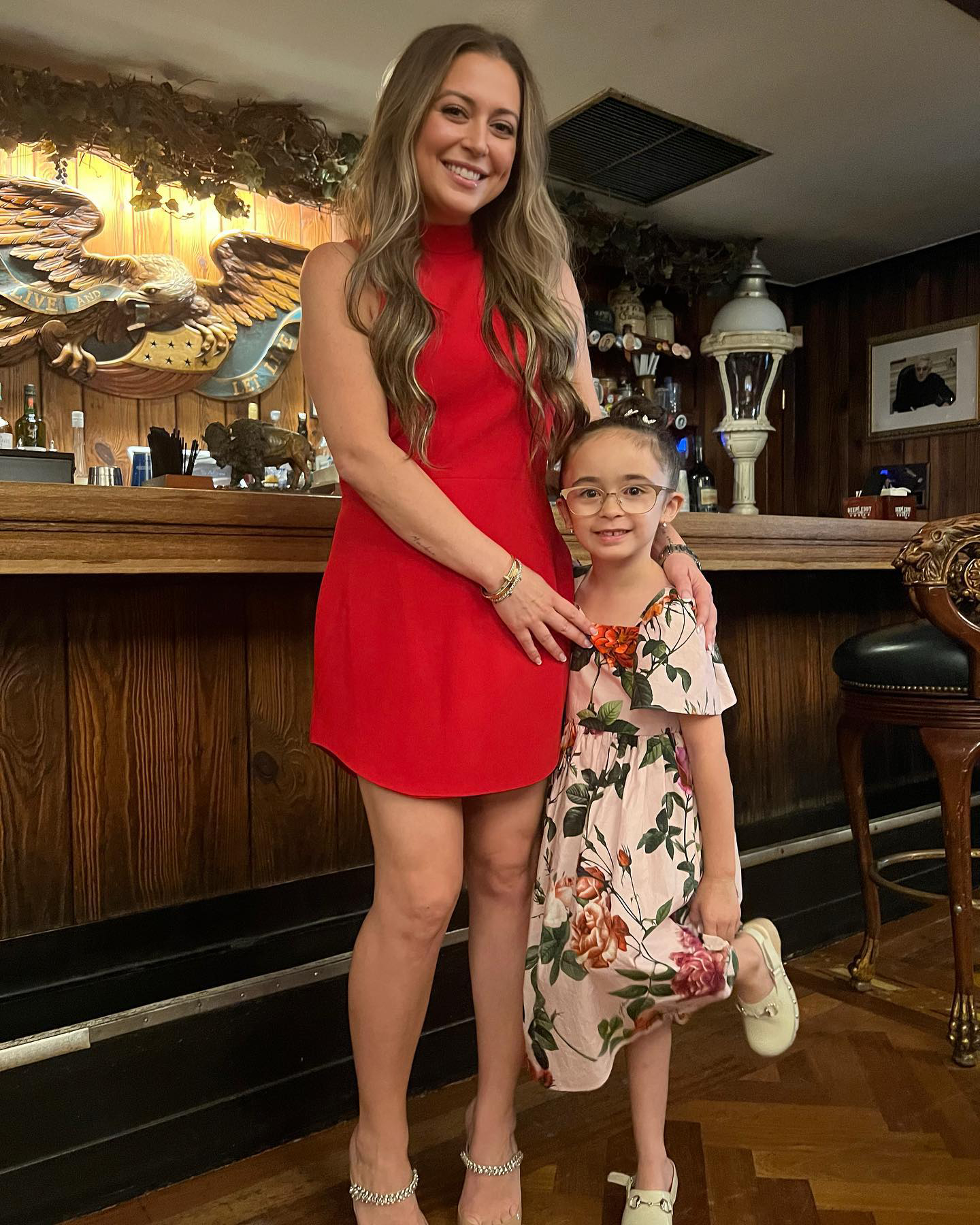 Lauren shares daughter Marchesa, six, with ex-husband Vito Scalia