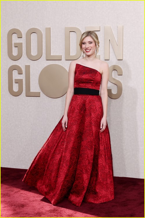 The Hollywood Reporter’s Tiffany Taylor at the Golden Globes 2024