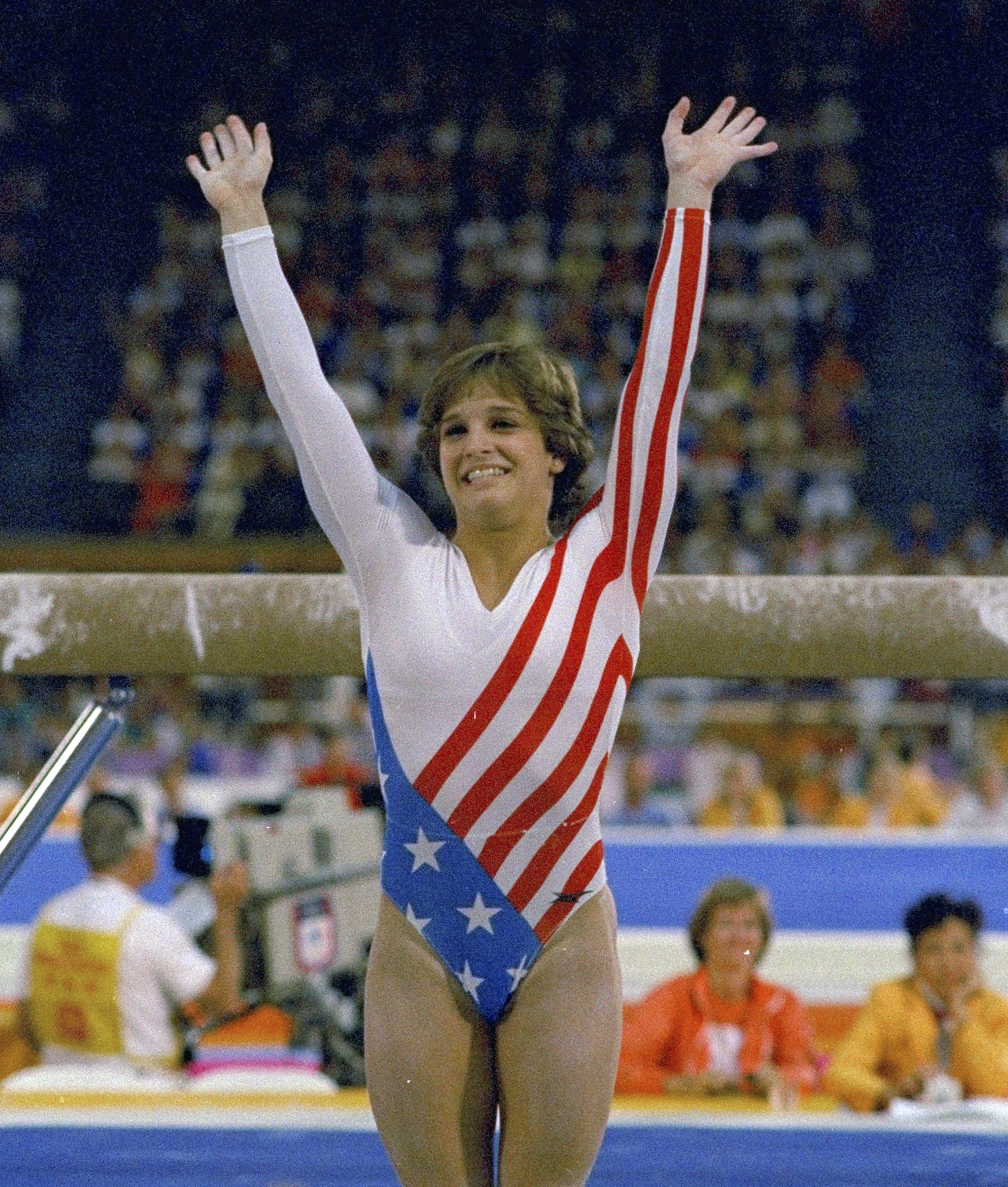 Mary Lou won gold at the 1984 Summer Olympics in Los Angeles, California