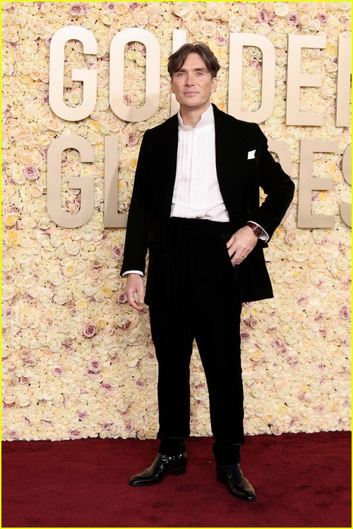 Oppenheimer’s Cillian Murphy at the Golden Globes 2024