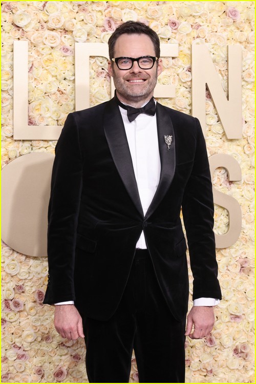 Barry’s Bill Hader at the Golden Globes 2024
