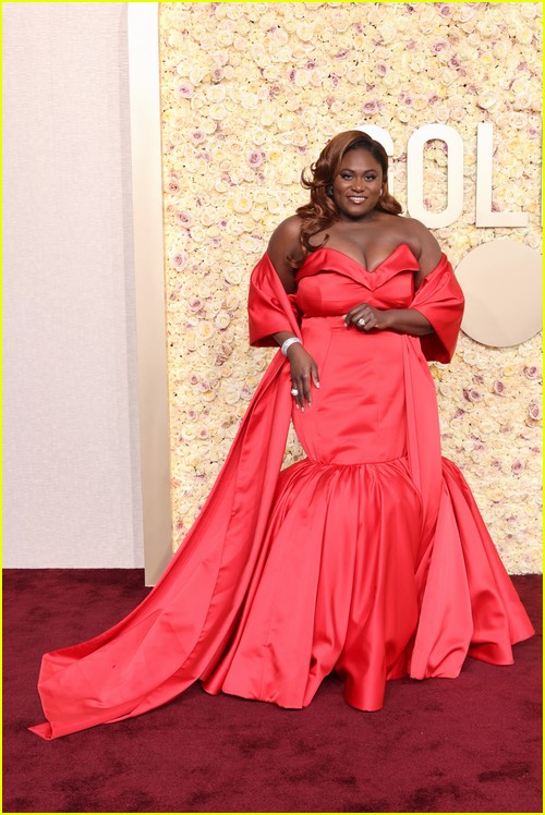 The Color Purple’s Danielle Brooks at the Golden Globes 2024