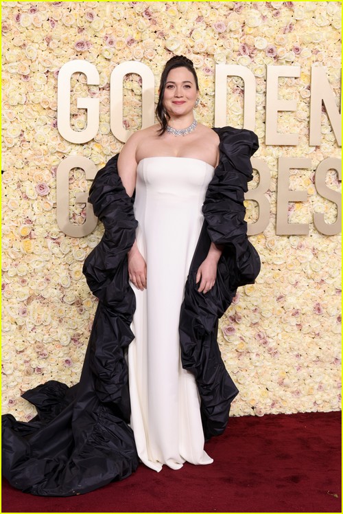 Killers of the Flower Moon’s Lily Gladstone at the Golden Globes 2024
