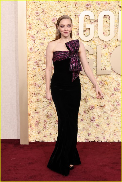 Amanda Seyfried at the Golden Globes 2024