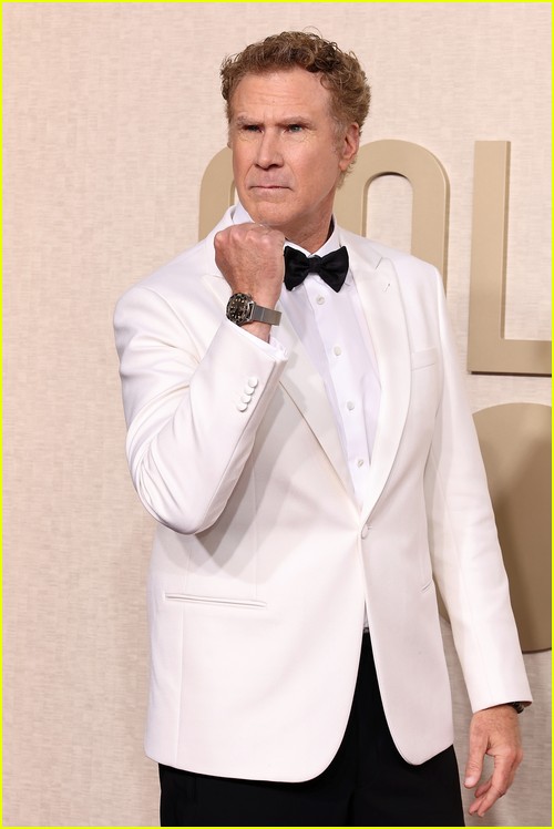 Barbie’s Will Ferrell at the Golden Globes 2024