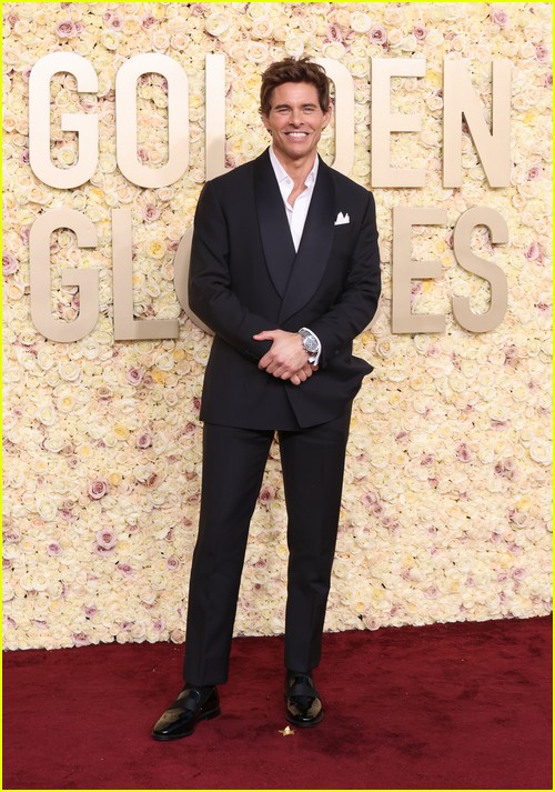 Jury Duty’s James Marsden at the Golden Globes 2024