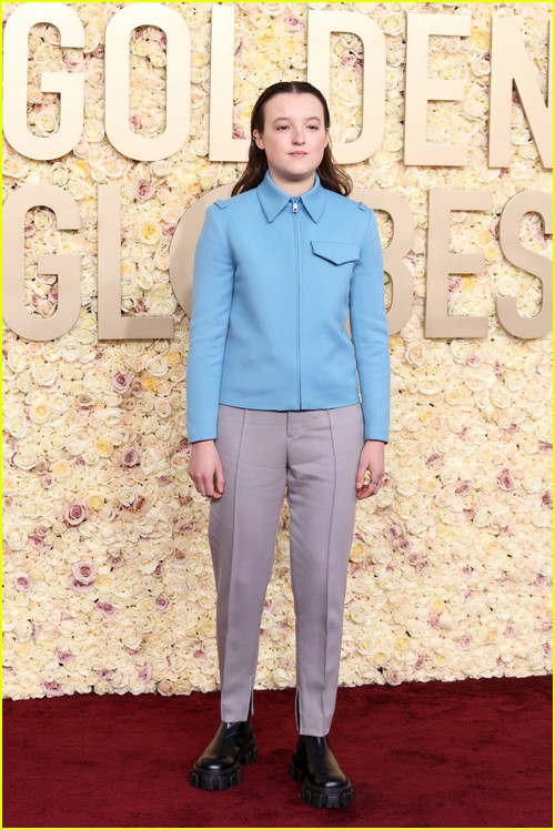 The Last of Us’ Bella Ramsey at the Golden Globes 2024
