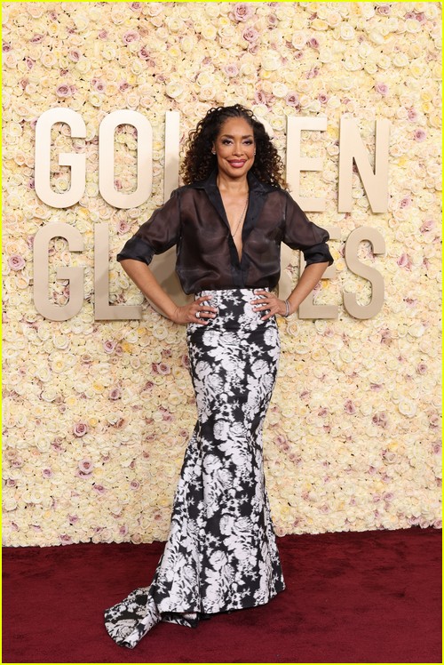 Suits’ Gina Torres at the Golden Globes 2024