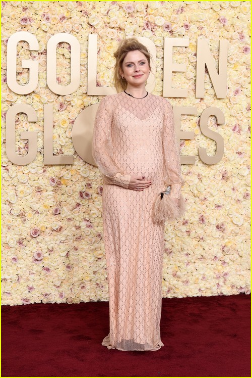Ghosts’ Rose McIver at the Golden Globes 2024