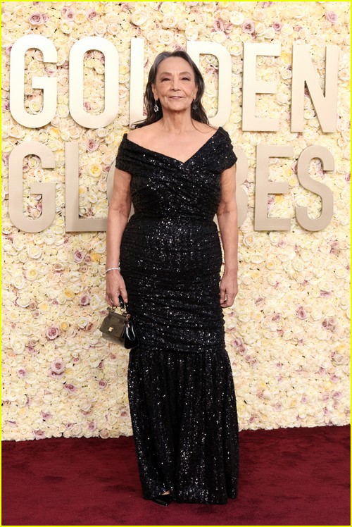 Killers of the Flower Moon’s Tantoo Cardinal at the Golden Globes 2024