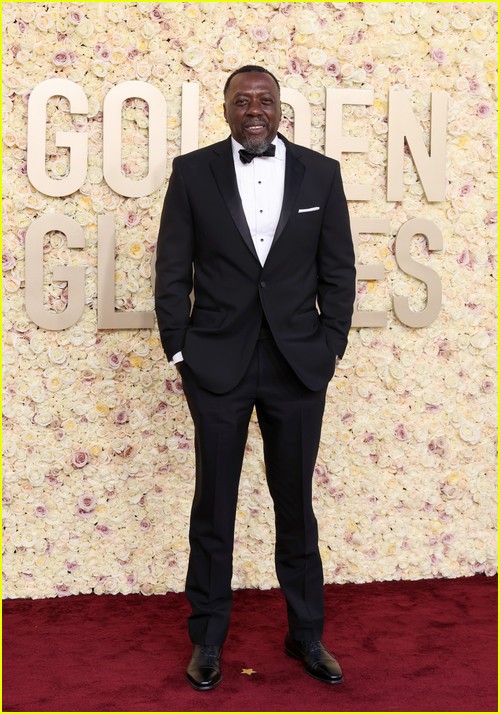 The Bear’s Edwin Lee Gibson at the Golden Globes 2024