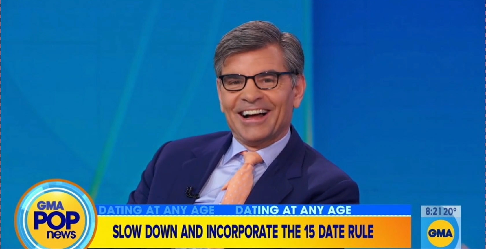 George Stephanopoulos said he and his wife are the exception because they got engaged two months after their first date and were married that same year