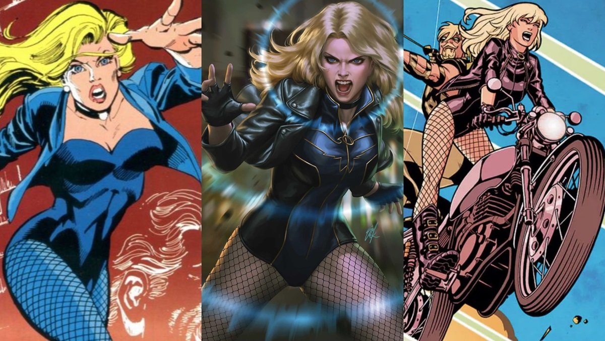 Black Canary, DC's sonically powered martial artist hero.