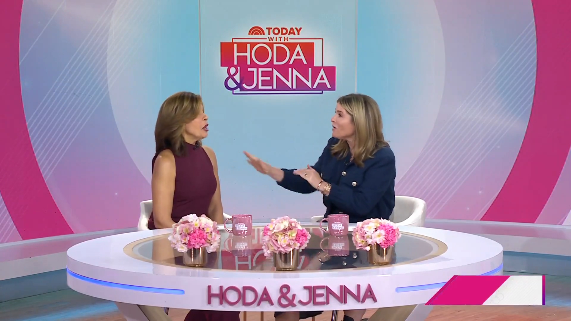 Jenna had to back-pedal when Hoda corrected her