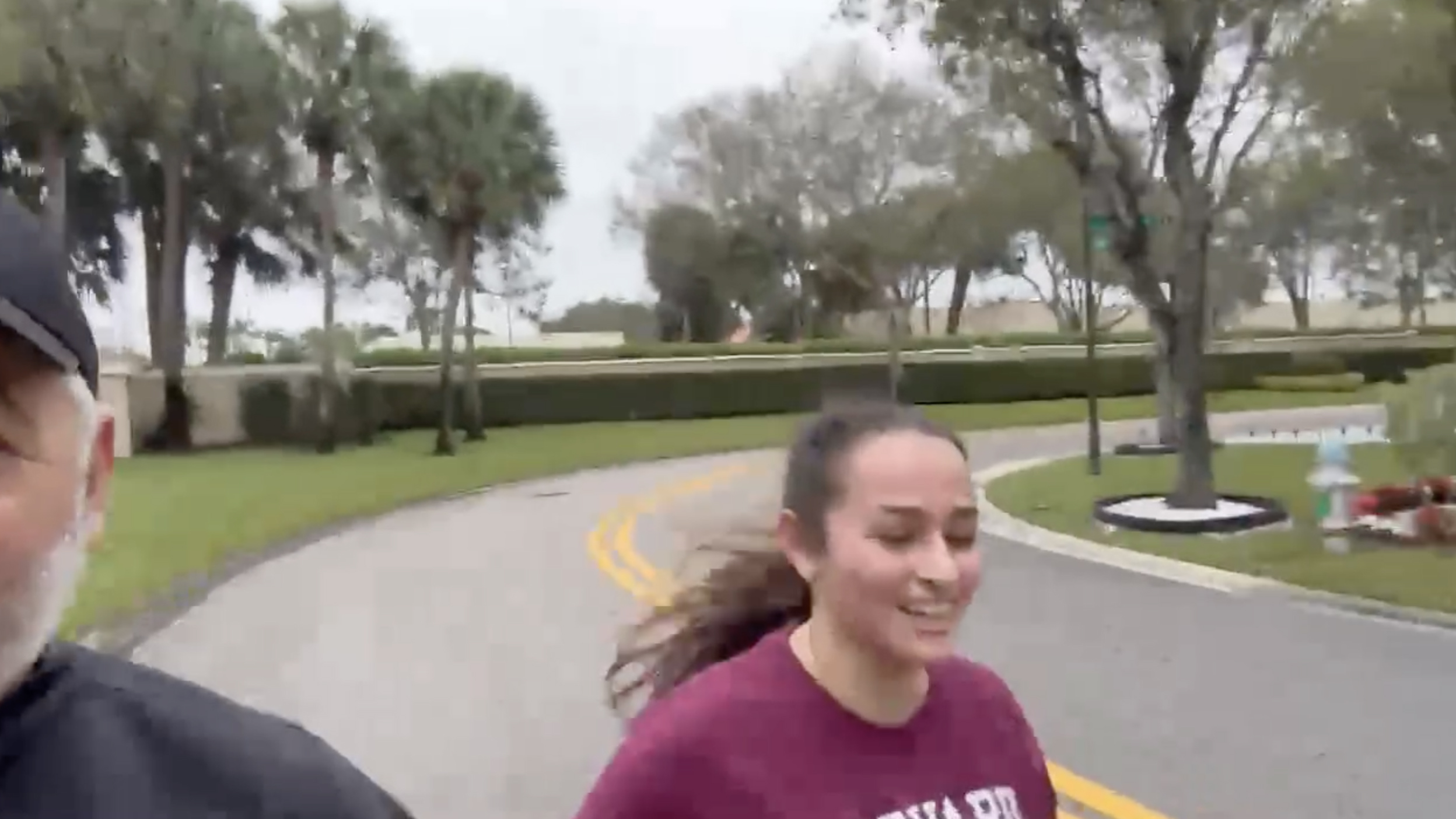 The TLC star kicked off her new year running with her dad