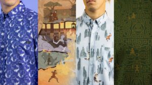 RSVLTS Avatar the Last Airbender shirt collection celebrating the four nations
