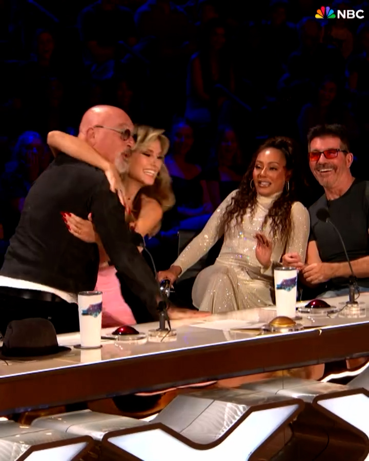 While Simon attended Sofia's premiere, their AGT co-stars Howie Mandel and Heidi Klum didn't