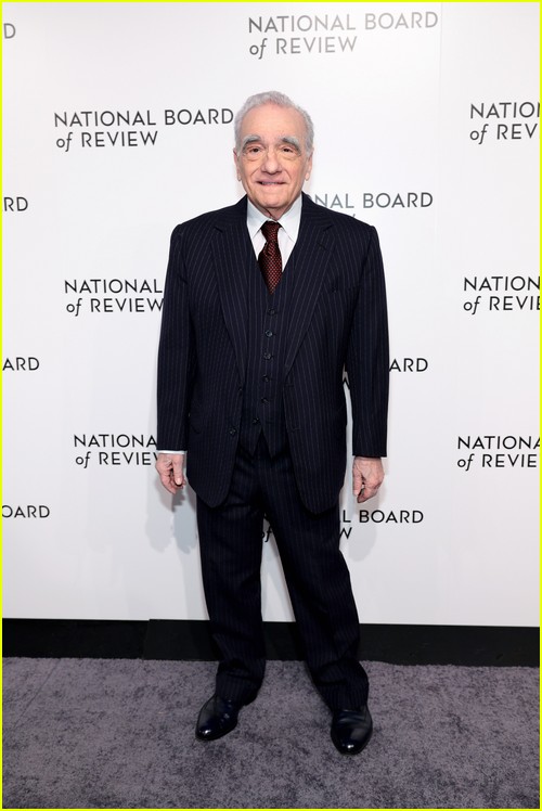 Killers of the Flower Moon director Martin Scorsese at the National Board of Review Awards