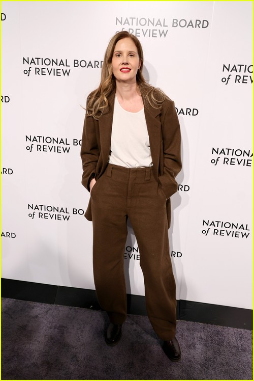Anatomy of a Fall director Justine Triet at the National Board of Review Awards
