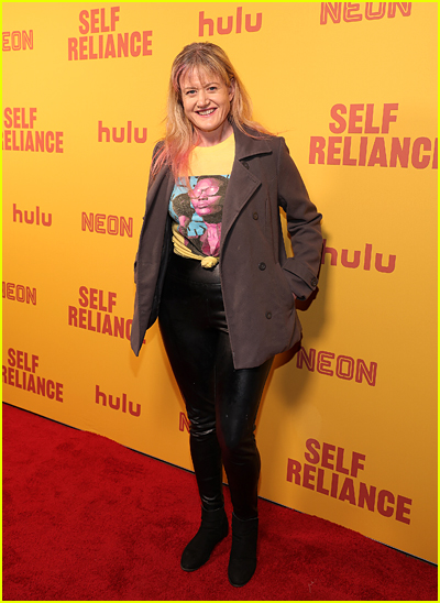 Tamra Brown at the Self Reliance premiere