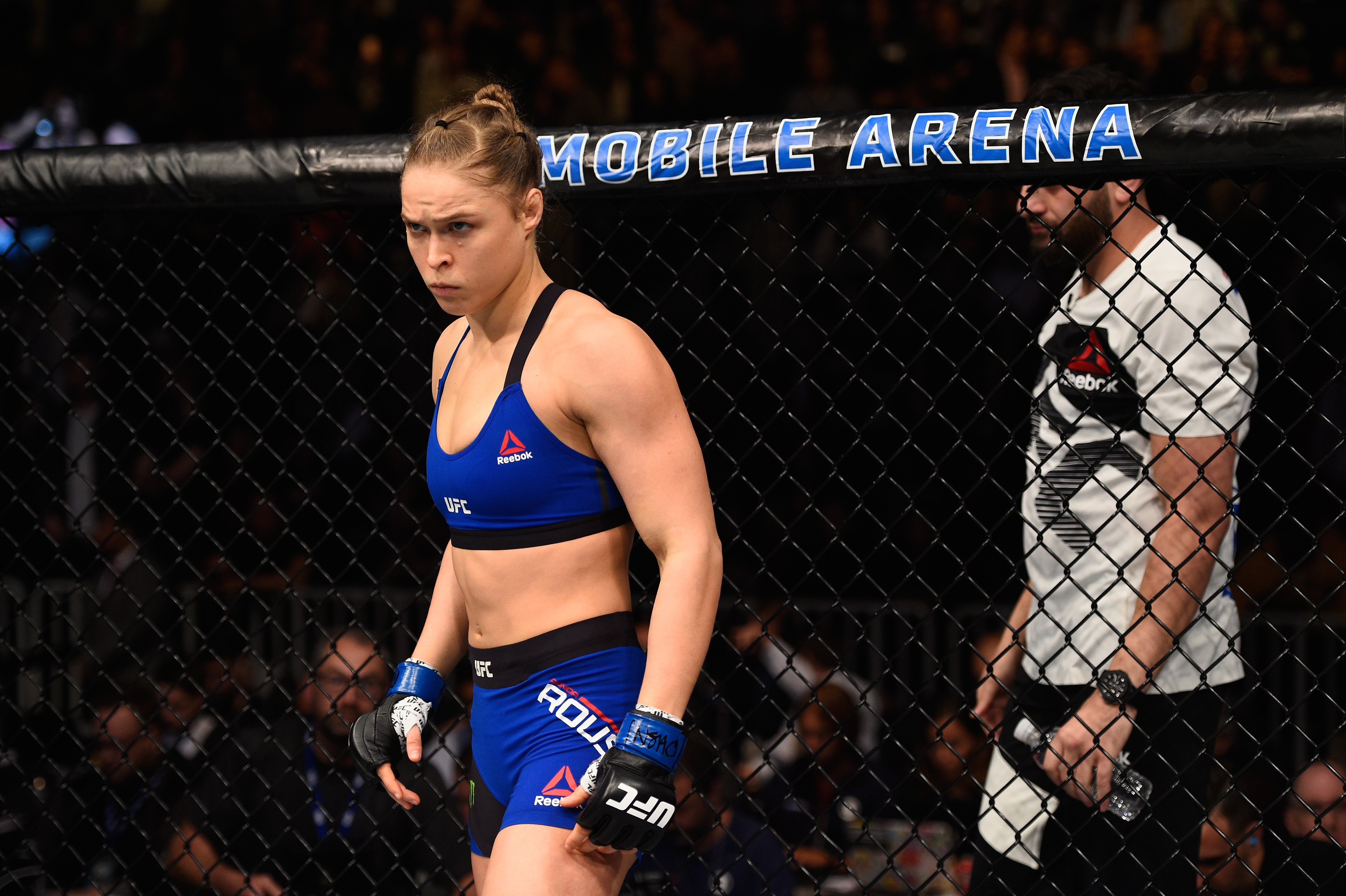 Rousey is a UFC Hall of Famer who currently competes in professional wrestling