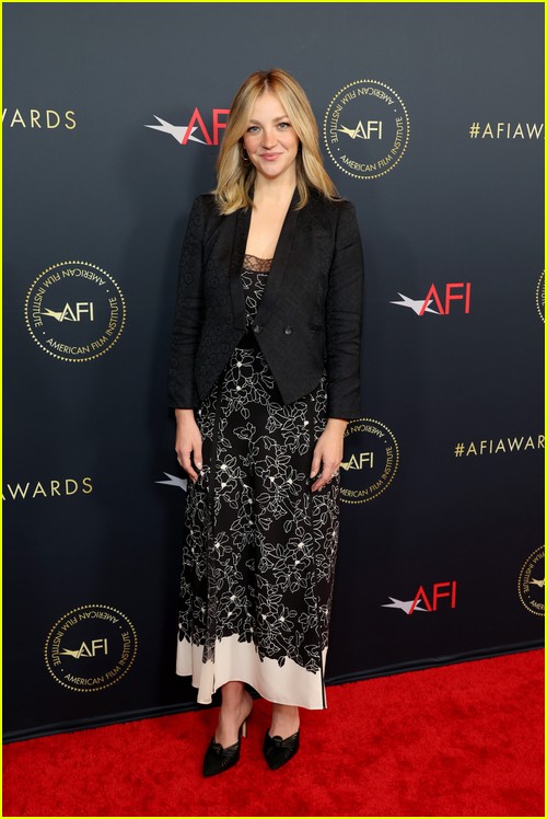 The Bear’s Abby Elliott at the AFI Awards