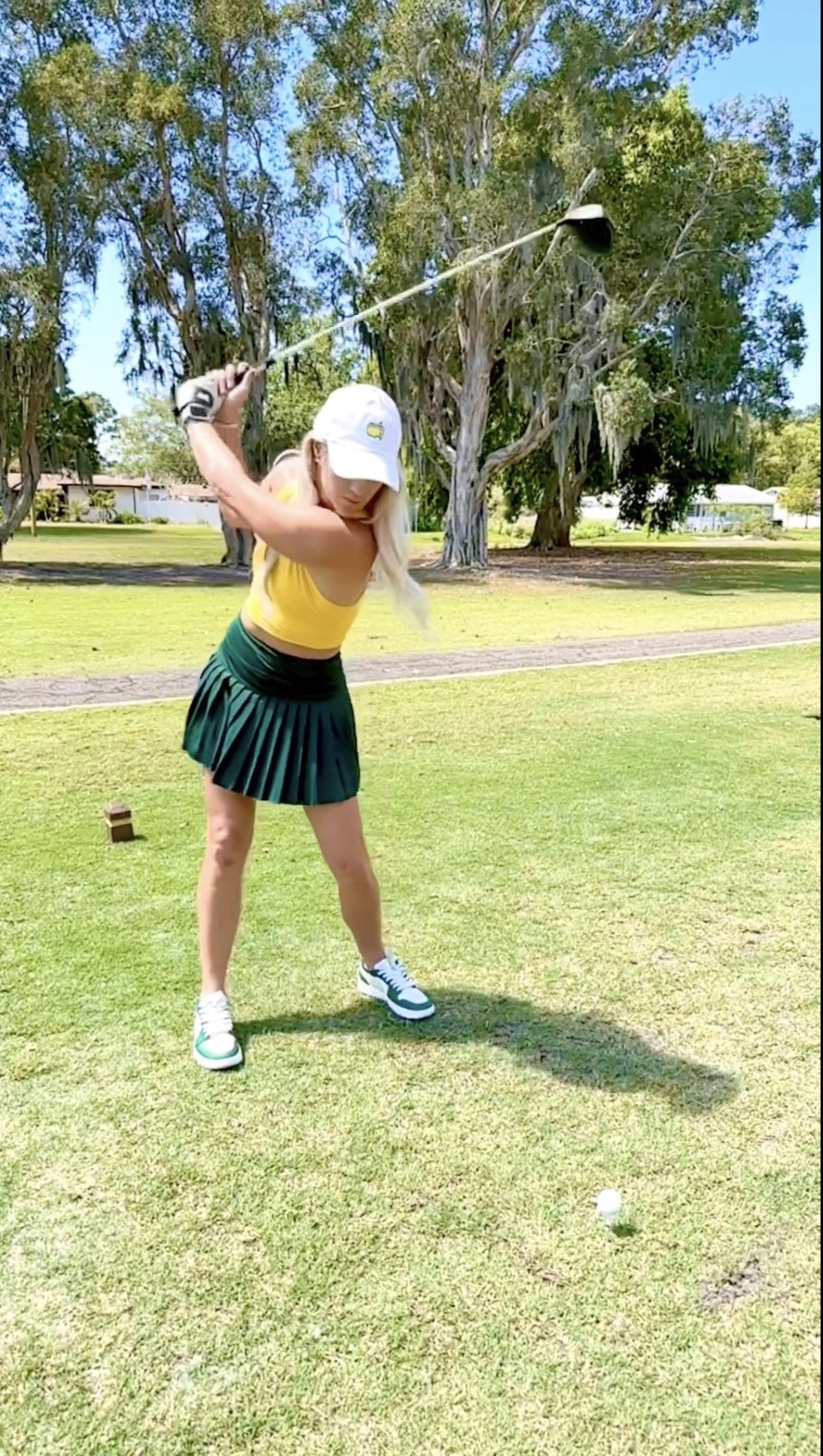 Karin only picked up golf four years after graduating from college