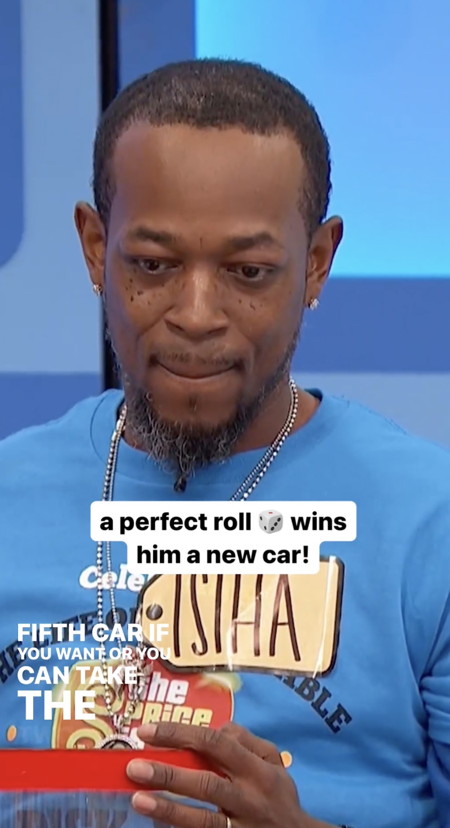 The contestant won a major car prize