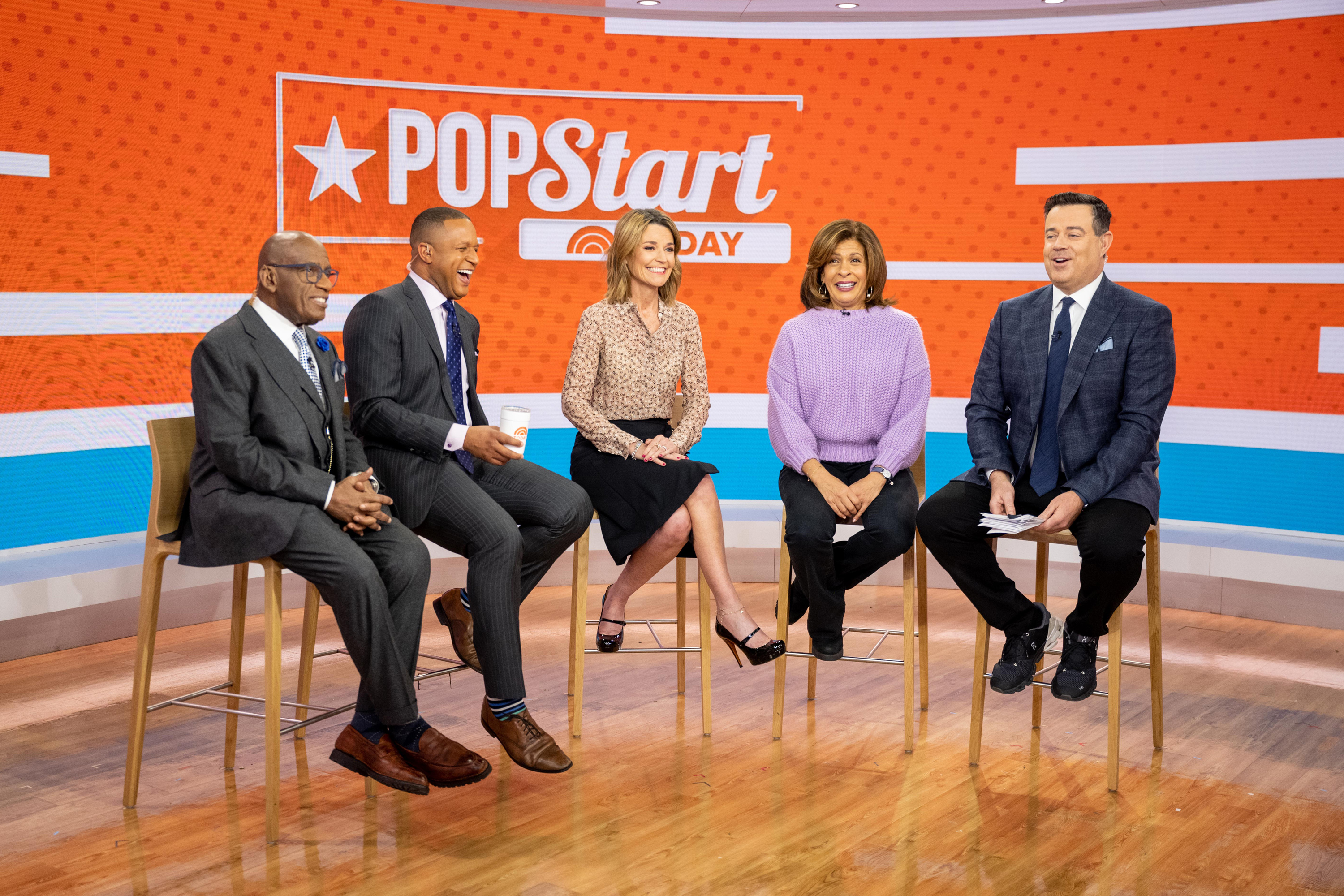 Carson typically leads the POPStart segment on Today, which is the pop culture round up, when he is in