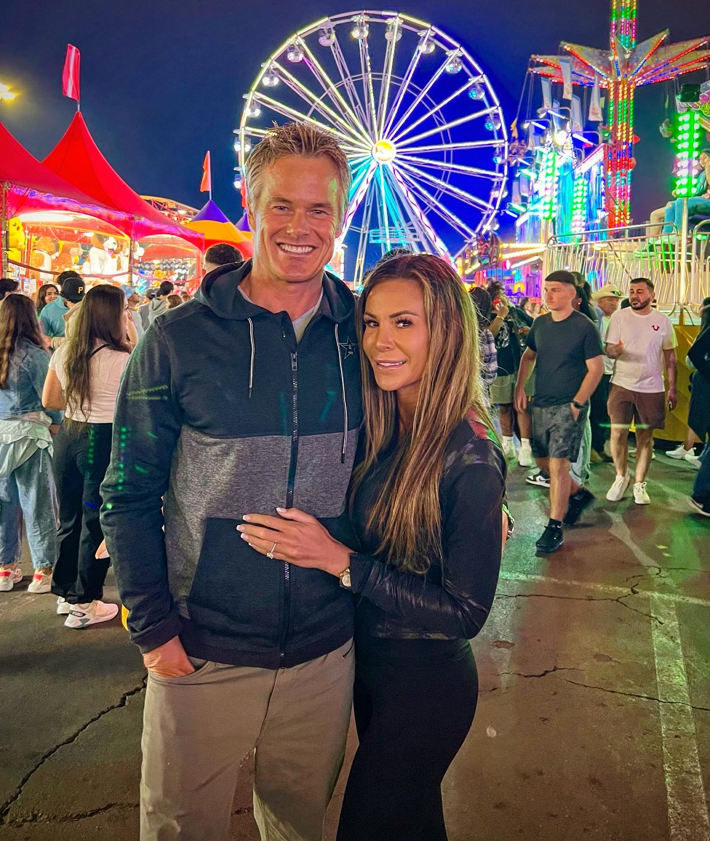 His fiancée Paige Press confirmed the heartbreaking news in emotional posts on Instagram