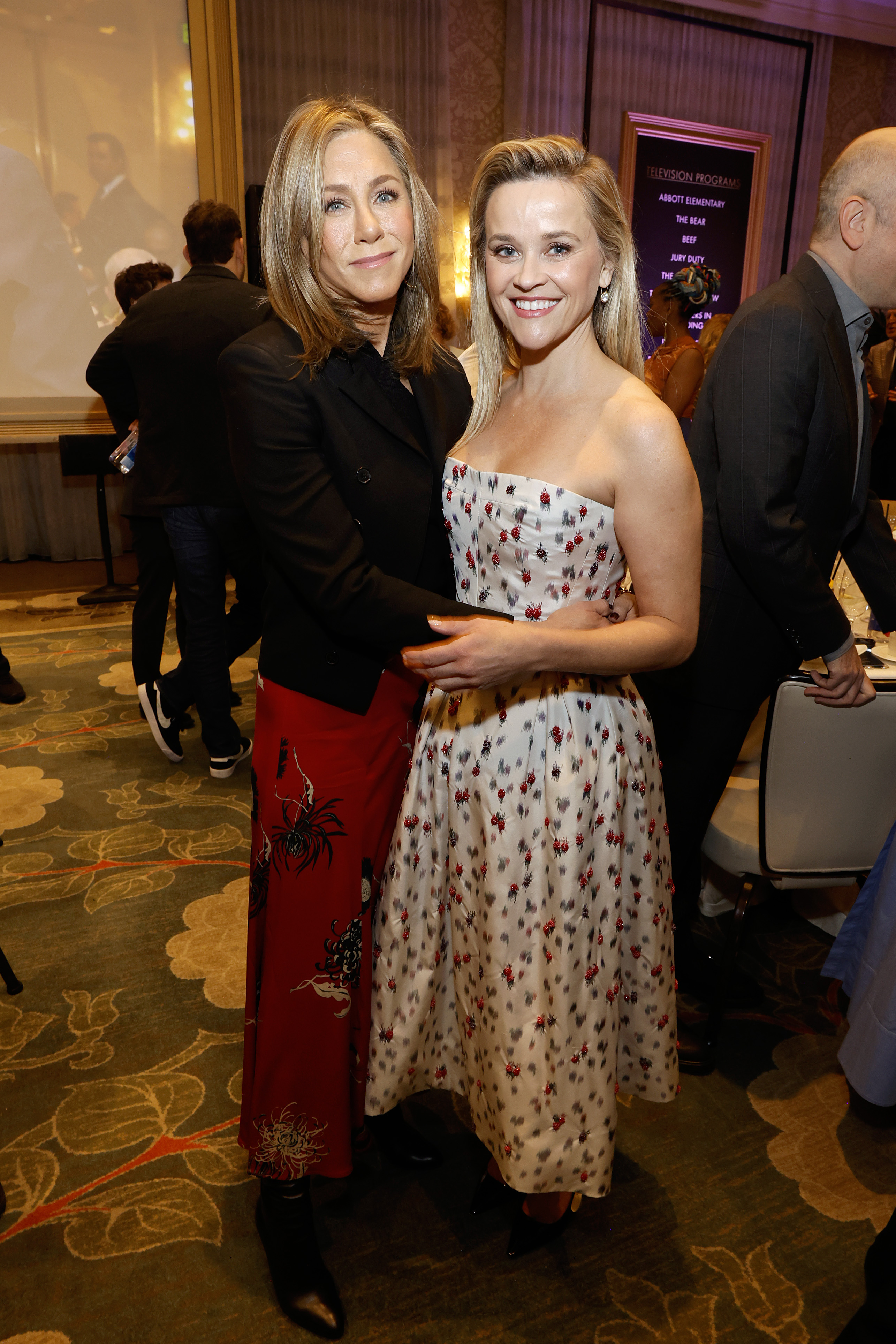 The Morning Show co-stars Jennifer Aniston, 54, and Reese Witherspoon, 47, were also at the event